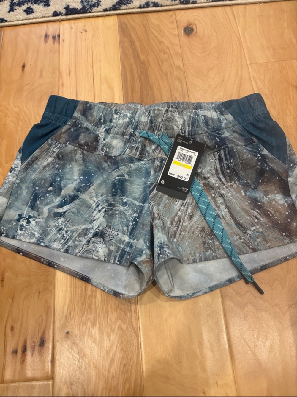 NWT-under Armour, real tree, medium shorts